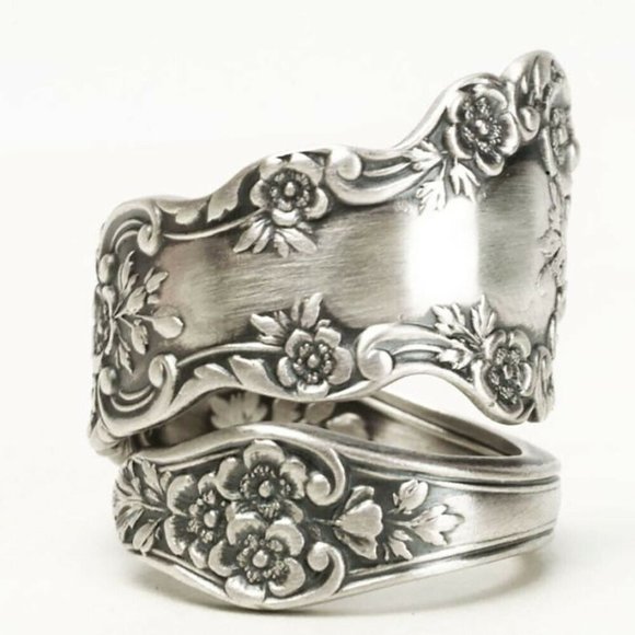 Jewelry - 🎀925 Silver Creative Plum Flower Shaped Ring, GPMB1565